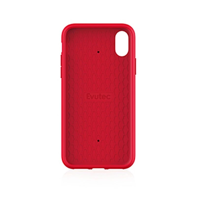 Evutec AERGO Ballistic Nylon ブラック/レッド iPhone X 対応