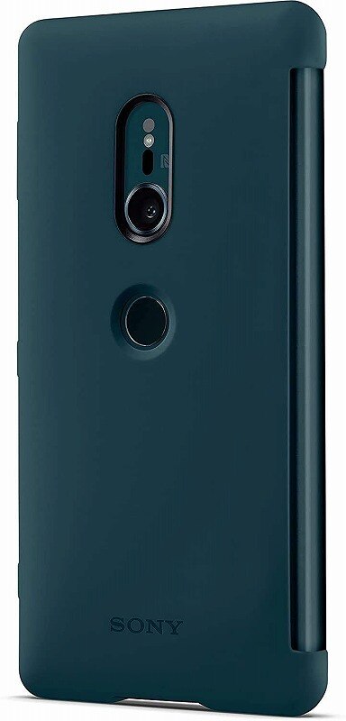 純正品 Style Cover Touch スマホケース SCTH40 グレー XZ2 対応