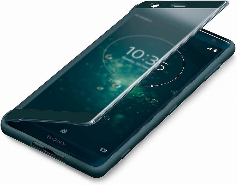 純正品 Style Cover Touch スマホケース SCTH40 グレー XZ2 対応