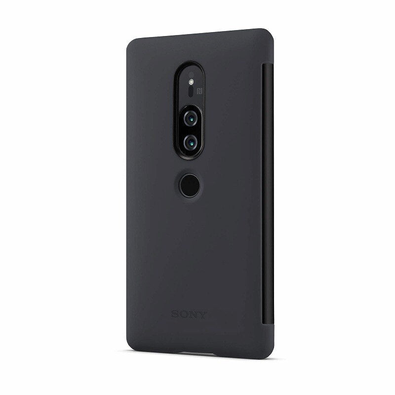 XZ2 Premium Style Cover Touch スマホケース SCTH30 グレー/ブラック