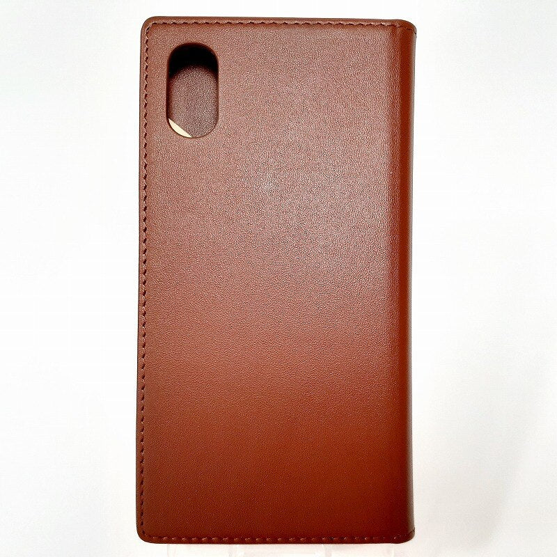 Full Leather Case Limited スマホケース ブラック/ブラウン iPhone X 対応