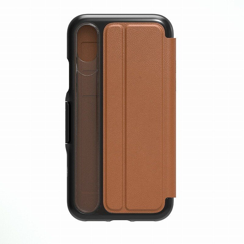 GEAR4 Oxford スマホケース ブラック/ブラウン 日本限定モデル iPhone X 対応
