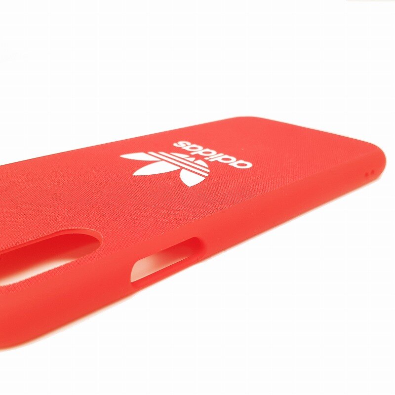 adidas Originals コラボ スマホケース ブルー/ブラック/レッド iPhoneX 対応