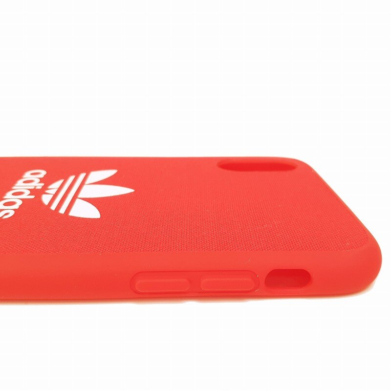 adidas Originals コラボ スマホケース ブルー/ブラック/レッド iPhoneX 対応