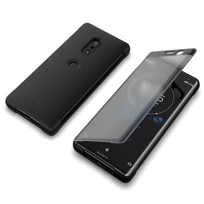 純正品 Style Cover Touch スマホケース SCTH70 XZ3 対応 レッド/グリーン/グレー/ブラック