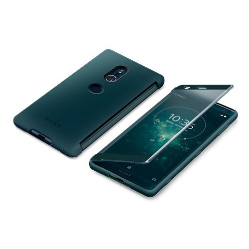 純正品 Style Cover Touch スマホケース SCTH40 グレー XZ2 対応