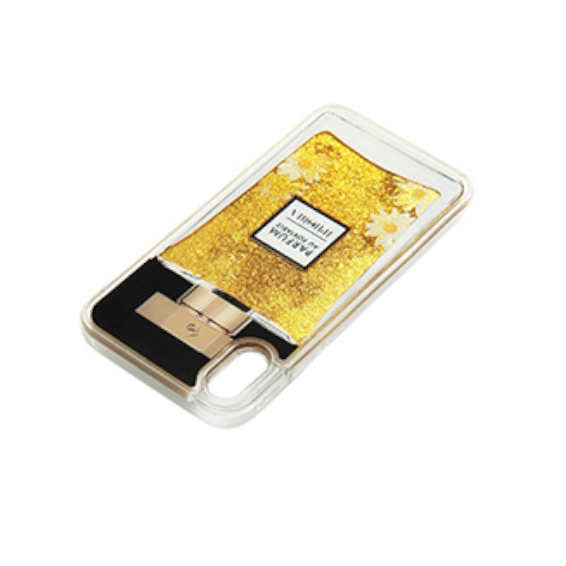 コラボ スマホケース リキッドケース Parfum Daisy iPhone X 対応