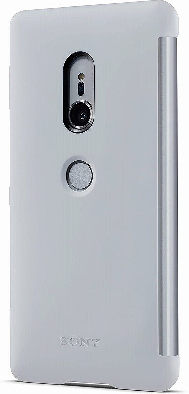 純正品 Style Cover Touch スマホケース SCTH40 グレー XZ2 対応