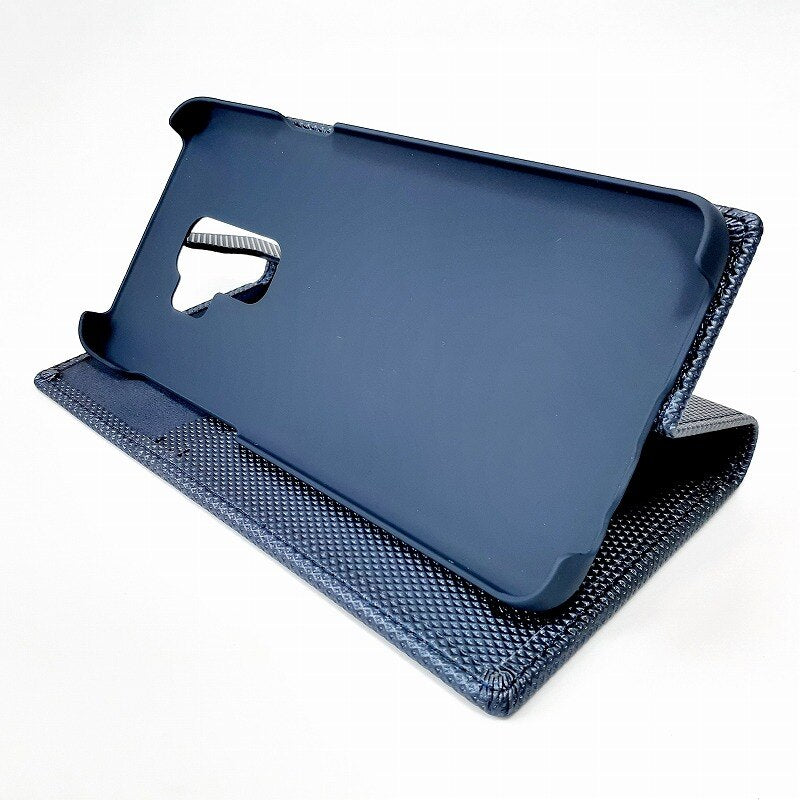 COLORS EURO Passione 2 スマホケース ネイビー Galaxy S9+ 対応