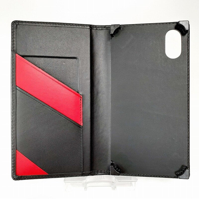 Full Leather Case Limited スマホケース ブラック/ブラウン iPhone X 対応