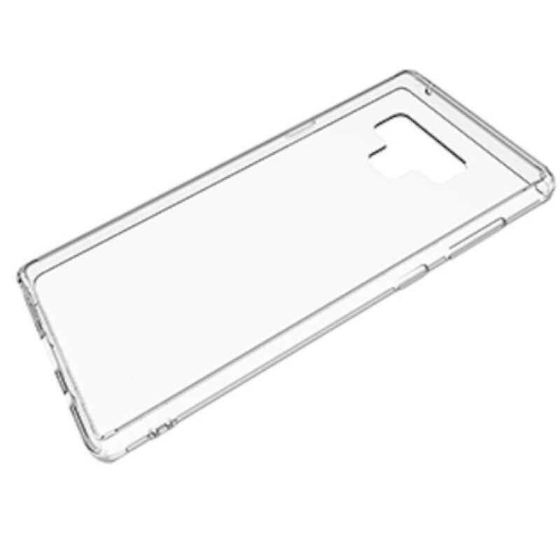 Note 9 耐衝撃ハイブリッドカバー クリア SAMSUNG スマホケース ストラップホール付き