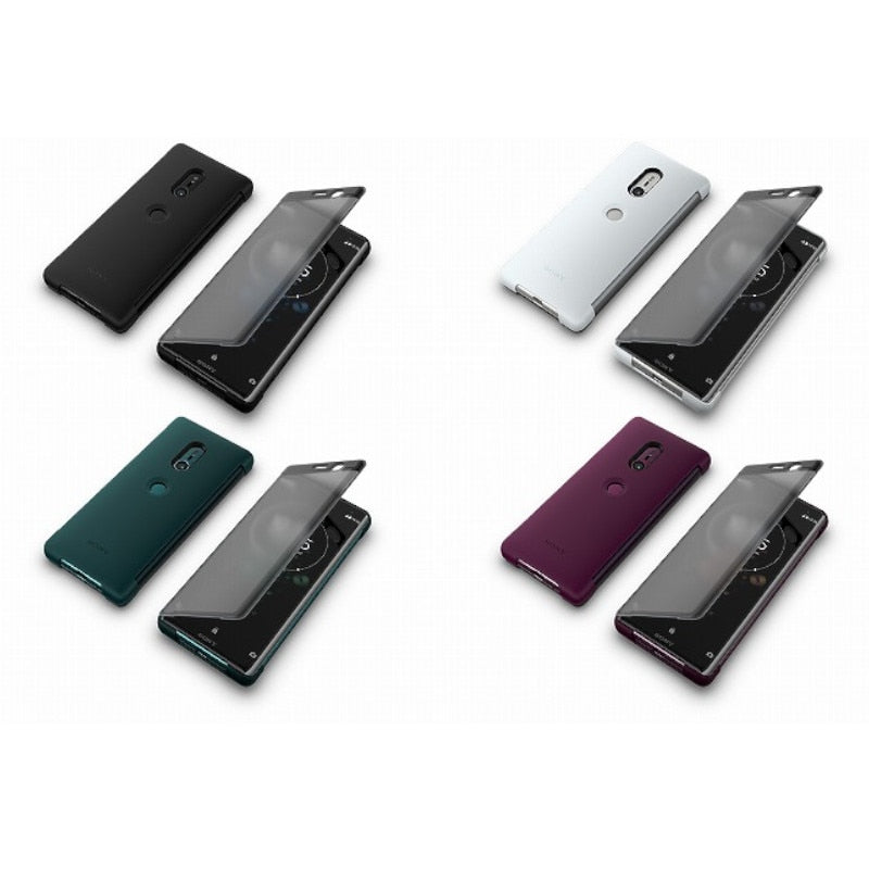 純正品 Style Cover Touch スマホケース SCTH70 XZ3 対応 レッド/グリーン/グレー/ブラック