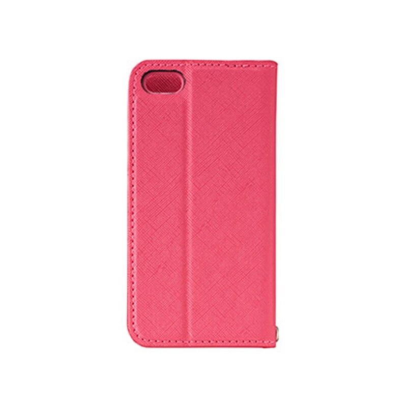 サフィアーノレザー調 スマホケース 手帳型 iPhone SE / 5 / 5S 対応