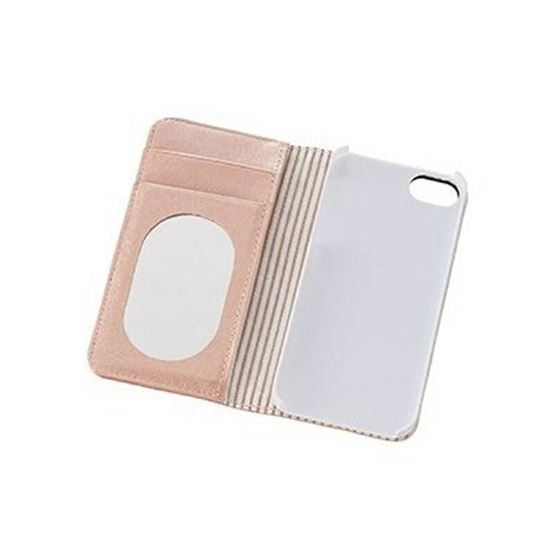 ポイントデコレーション ブックタイプ スマホケース iPhone SE / 5 / 5S 対応