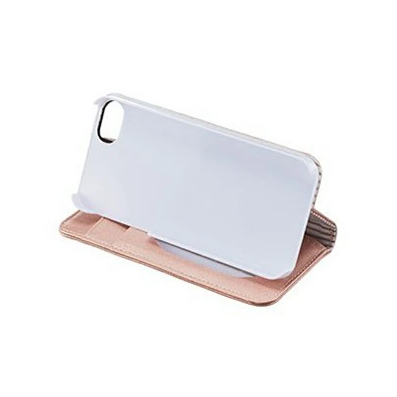 ポイントデコレーション ブックタイプ スマホケース iPhone SE / 5 / 5S 対応