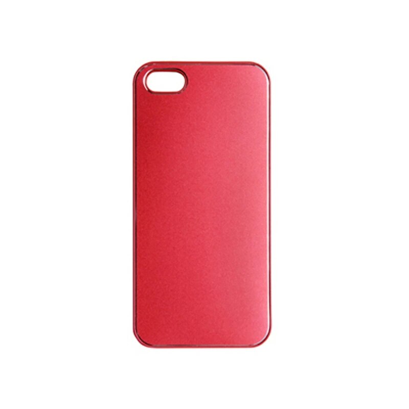 ハードカバー スマホケース レッド iPhone SE / 5 / 5S 対応