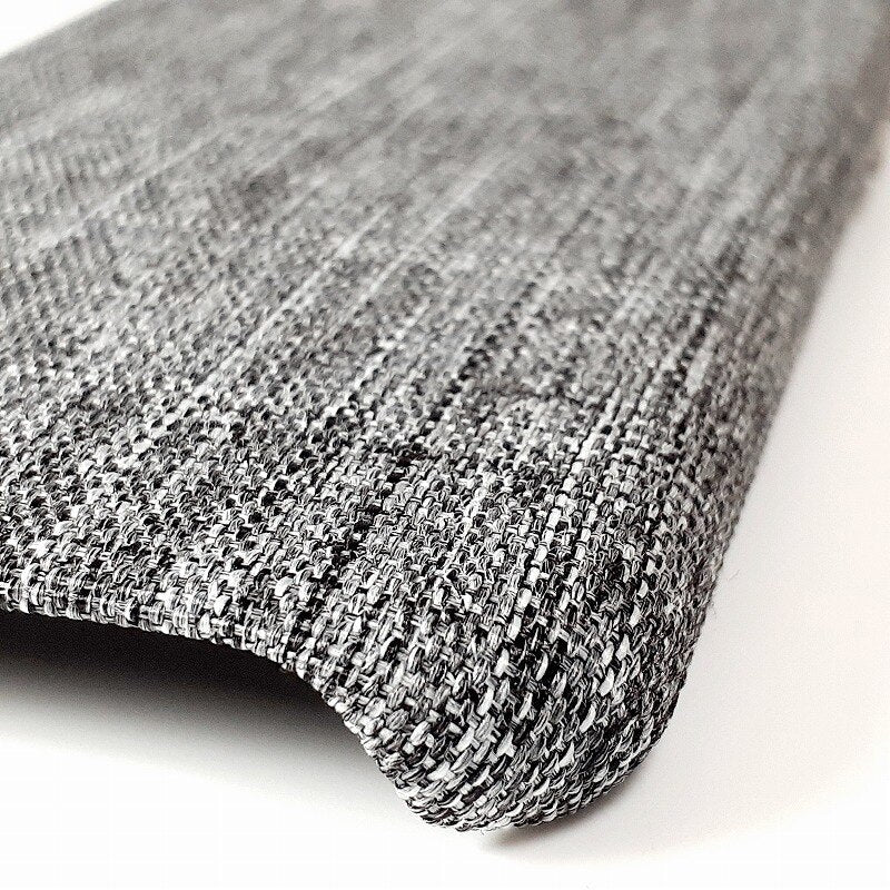 ファブリックカバー スマホケース ミディアムグレー iPhone X / XS 対応