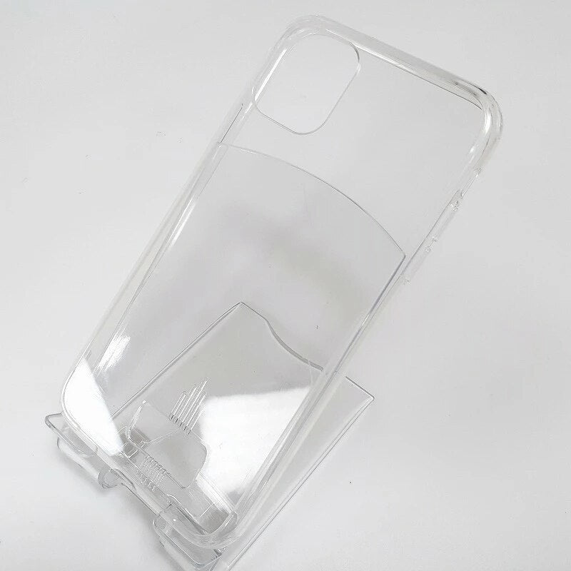 スマホケース 耐衝撃 ハイブリッドカバー クリア 透明 スマホ保護 iPhone 11 対応