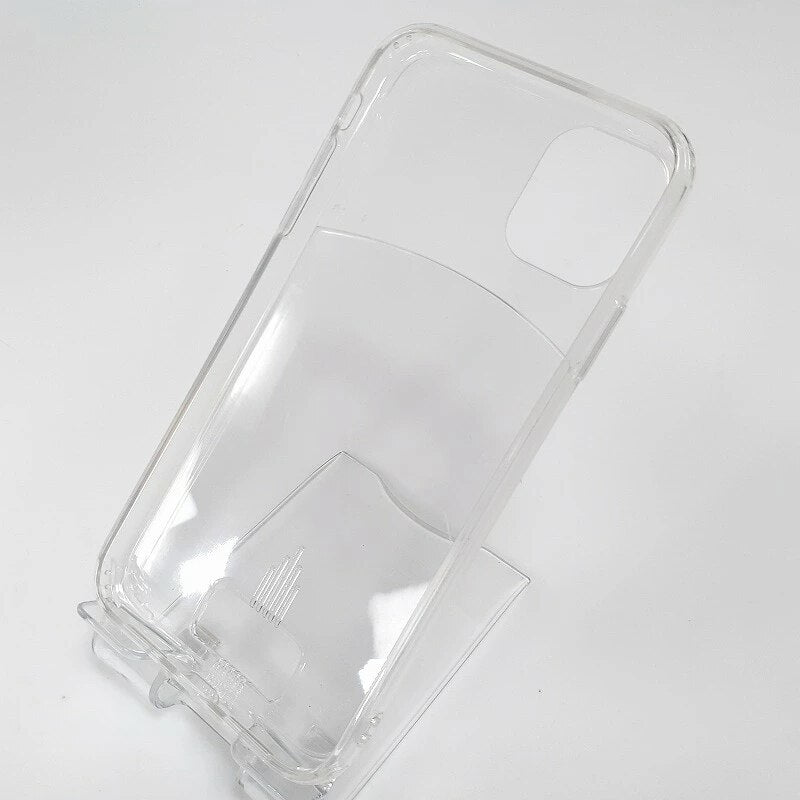 スマホケース 耐衝撃 ハイブリッドカバー クリア 透明 スマホ保護 iPhone 11 対応