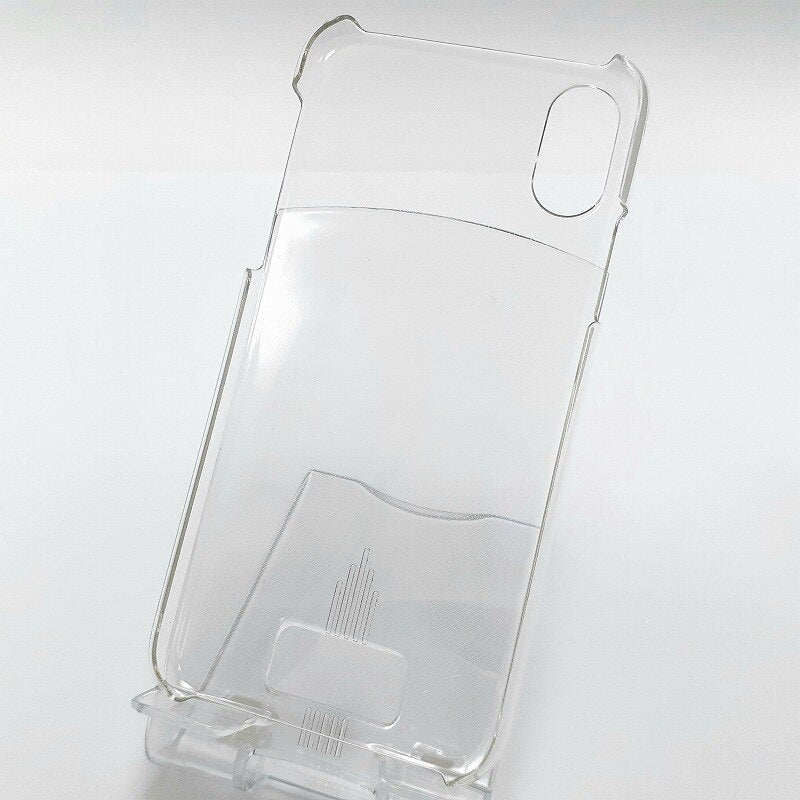 iPhone用 ハードカバー スマホケース クリアケース iPhone X / XS 対応