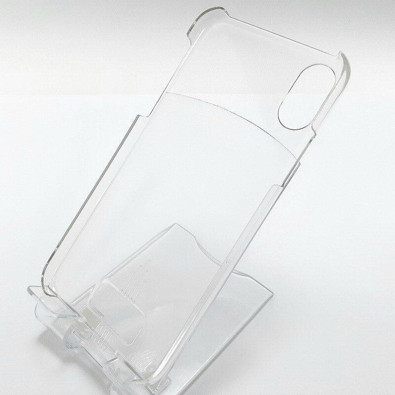 iPhone用 ハードカバー スマホケース クリアケース iPhone X / XS 対応