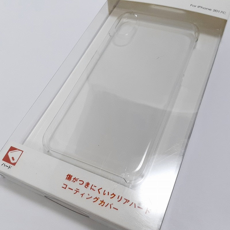 iPhone用 ハードカバー スマホケース クリアケース iPhone X / XS 対応