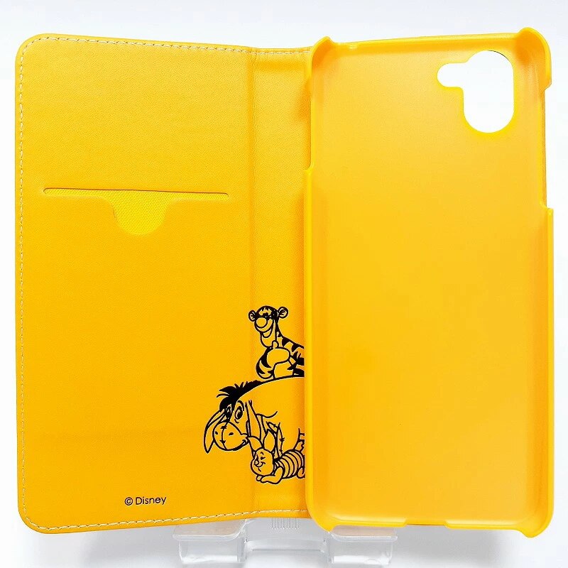 くまのプーさん ブックタイプケース AQUOS R2 対応