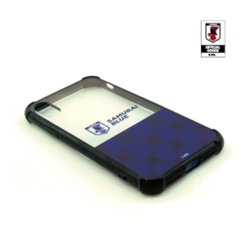 スマホケース サッカー日本代表公式コラボ 侍ブルー iPhone X / XS 対応