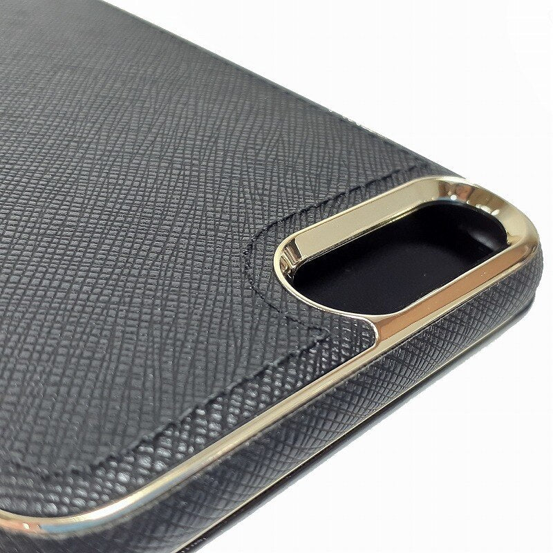 Kate Spade コラボ スマホケース ブラック ブックタイプ iPhone 7 Plus / 8 Plus 対応