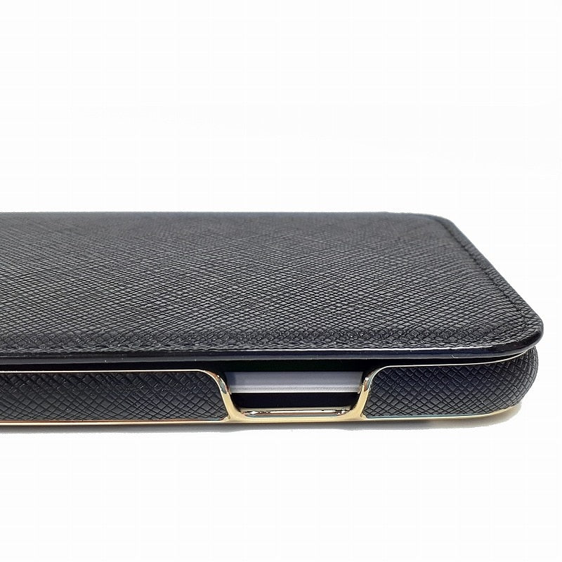 Kate Spade コラボ スマホケース ブラック ブックタイプ iPhone 7 Plus / 8 Plus 対応