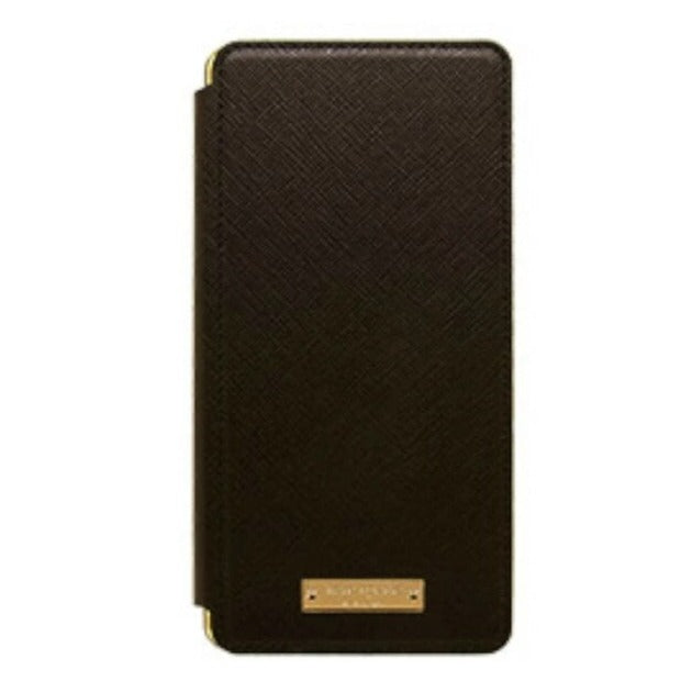 コラボ スマホケース ブックタイプ 手帳型 Xperia XZ2 対応 グレージュ/ブラック