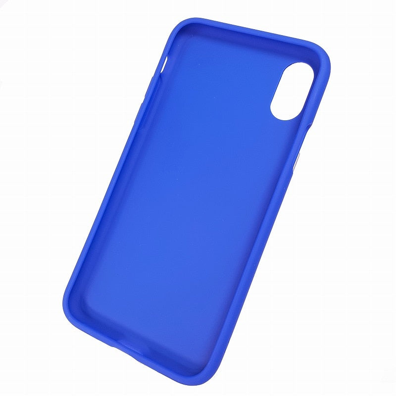 adidas Originals コラボ スマホケース ブルー/ブラック/レッド iPhoneX 対応