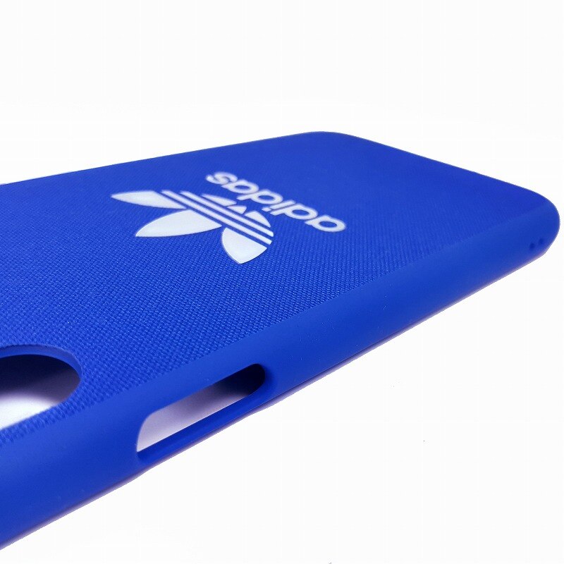 adidas Originals コラボ スマホケース ブルー/ブラック/レッド iPhoneX 対応