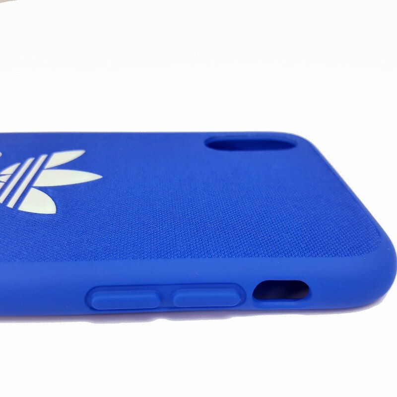 adidas Originals コラボ スマホケース ブルー/ブラック/レッド iPhoneX 対応