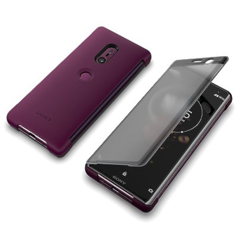 純正品 Style Cover Touch スマホケース SCTH70 XZ3 対応 レッド/グリーン/グレー/ブラック