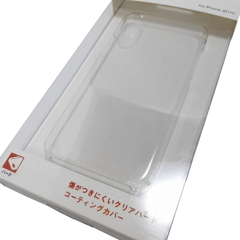 iPhone用 ハードカバー スマホケース クリアケース iPhone X / XS 対応