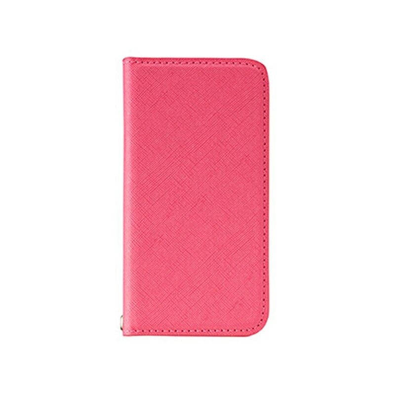 サフィアーノレザー調 スマホケース 手帳型 iPhone SE / 5 / 5S 対応