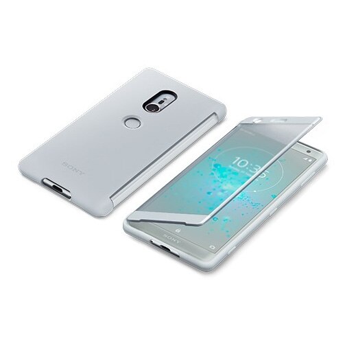 純正品 Style Cover Touch スマホケース SCTH40 グレー XZ2 対応