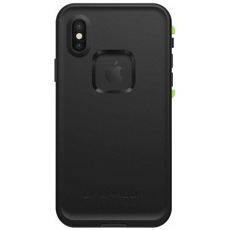 FRE スマホケース ブラック/ブルー 防水 防塵 防雪 耐衝撃 最強 iPhone X 対応