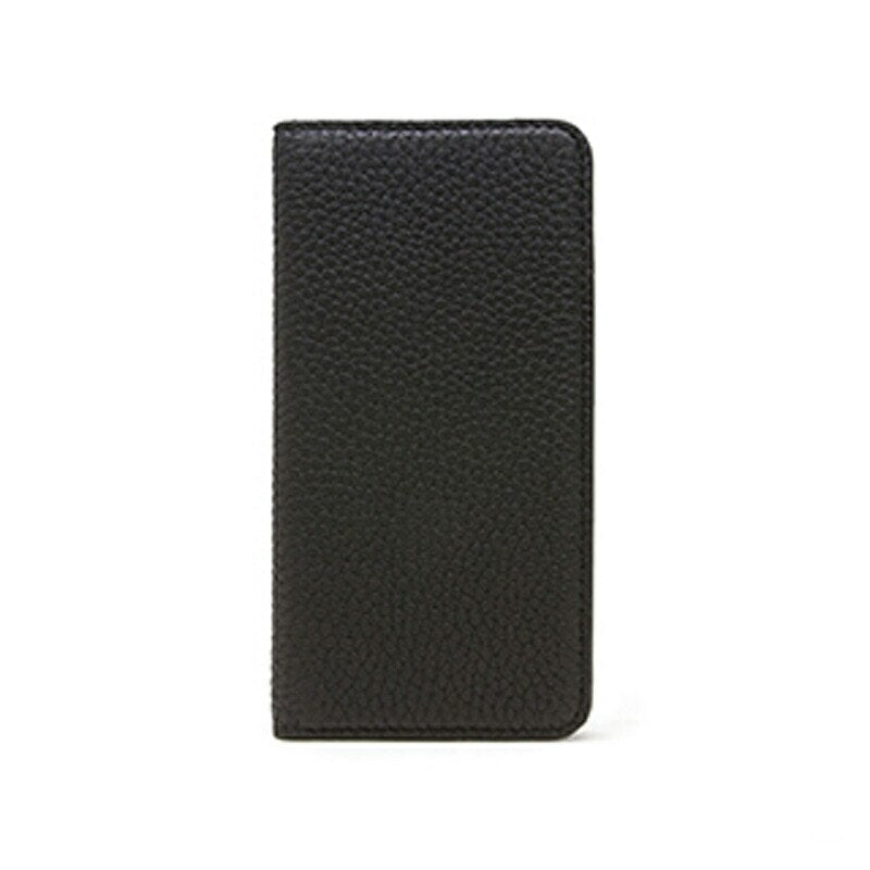LORNA PASSONI スマホケース ブラック 手帳型 iPhoneX / XS 対応