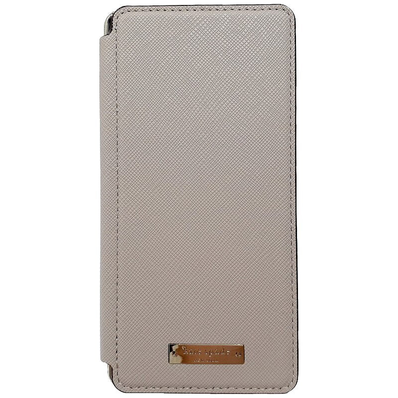 コラボ スマホケース ブックタイプ 手帳型 Xperia XZ2 対応 グレージュ/ブラック