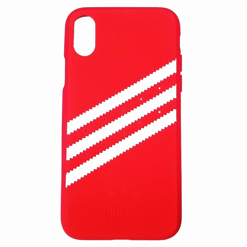 コラボ スマホケース ホワイト モールデッドケース iPhoneX 対応 ブラック/ブルー/レッド