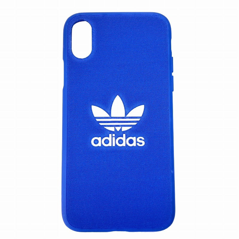 adidas Originals コラボ スマホケース ブルー/ブラック/レッド iPhoneX 対応