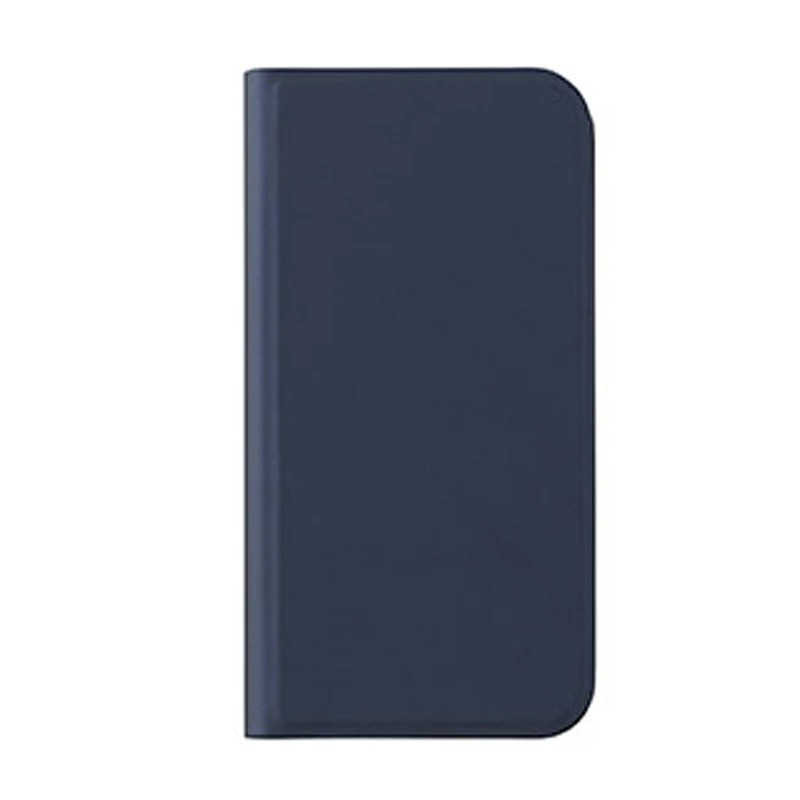 Apple iPhone X XS シルキーブックタイプケース カードポケット スタンド機能 ピンク/ブラック/ネイビー