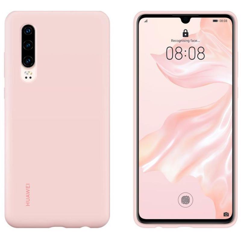 HUAWEI P30 シリコンカバー スマホケース ピンク