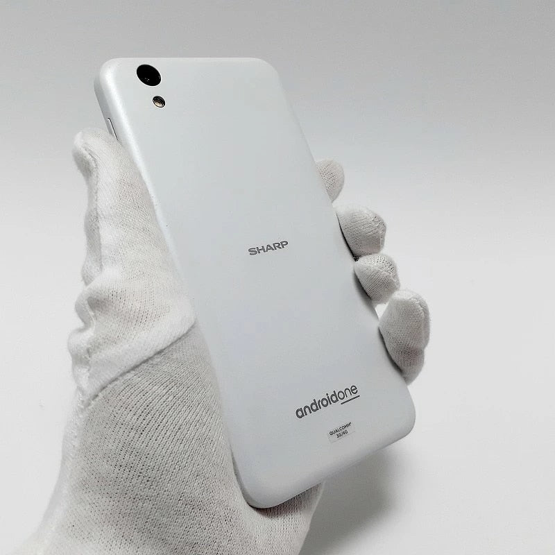 android One S3 スマホ ホワイト 32GB 本体のみ SIMフリー 中古 ランクB