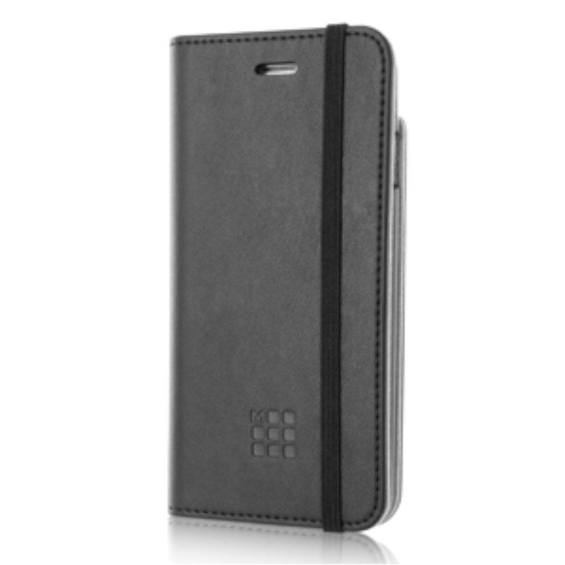 ブックタイプケース スマホケース 手帳型 ブラック／ベージュ iPhone 7 / 8 / SE 対応