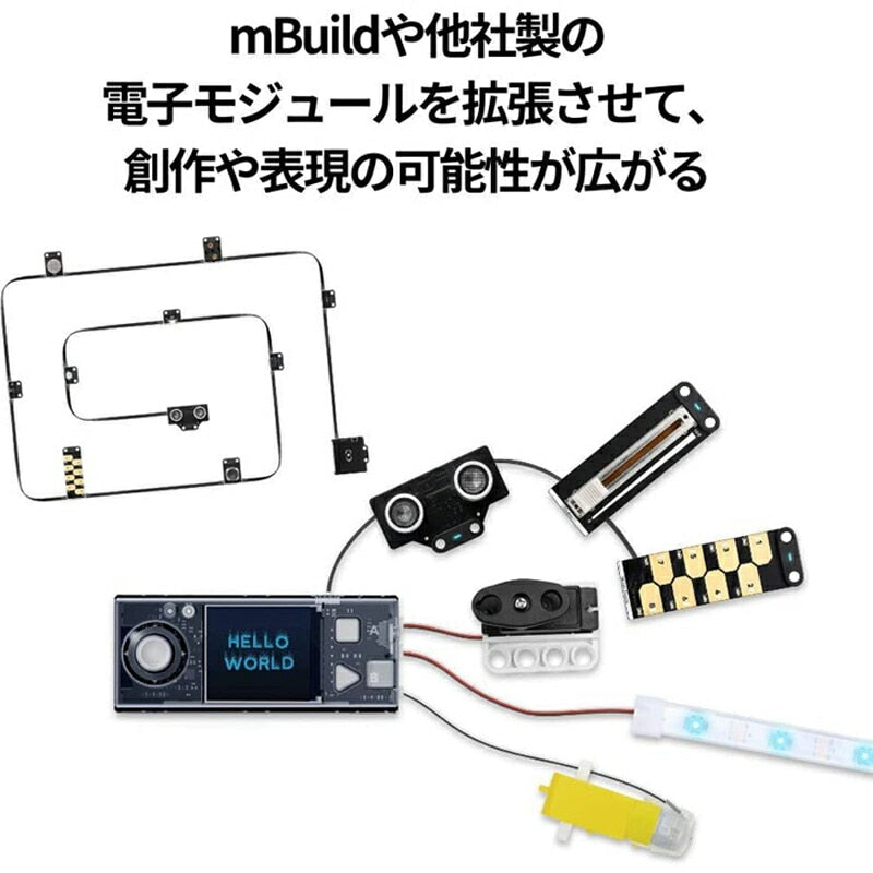 Makeblock シングルボードコンピュータ CyberPi Go Kit Bluetooth Dongle 同梱版
